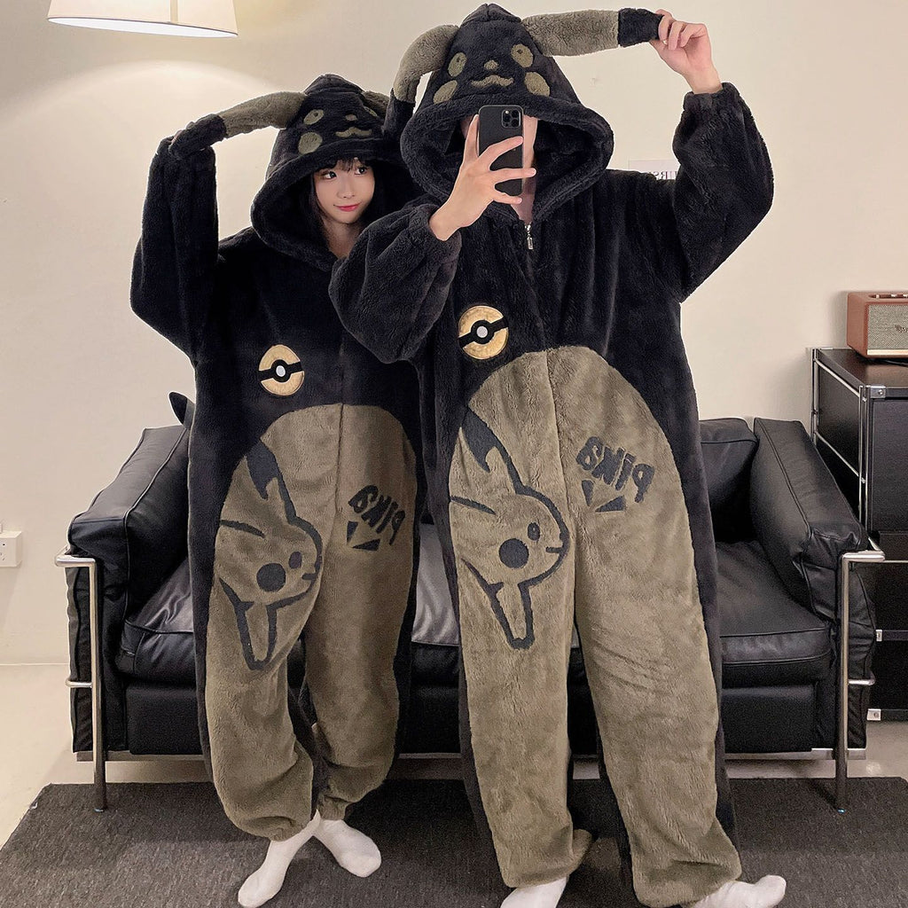 Ensemble de vêtements de salon pour jeunes de style caricature