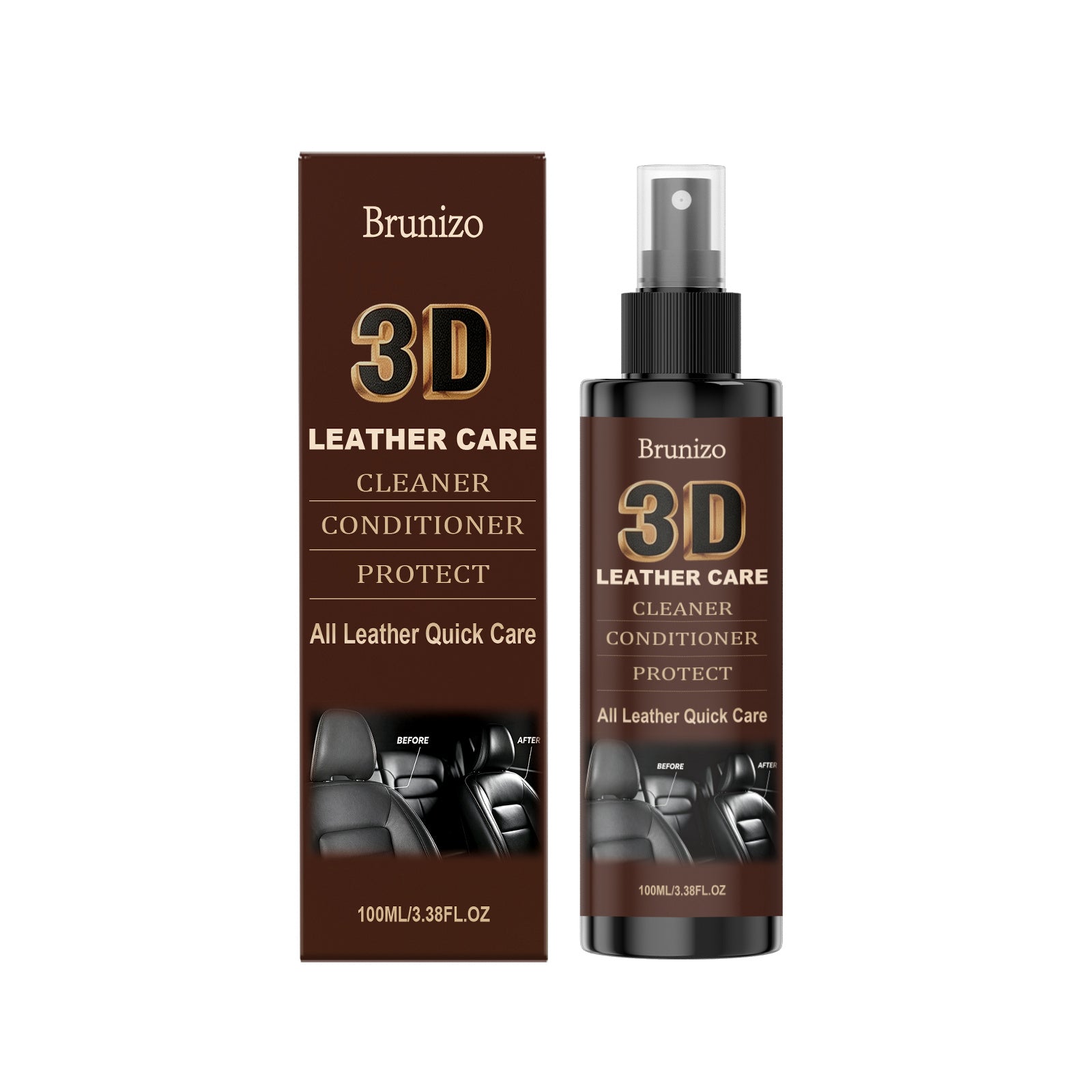 Nettoyeur de soins en cuir