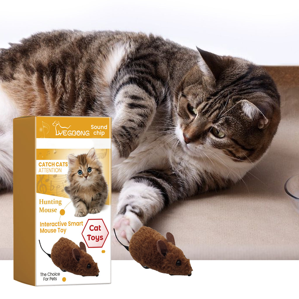 Jouet interactif de souris de Yegbong Pet