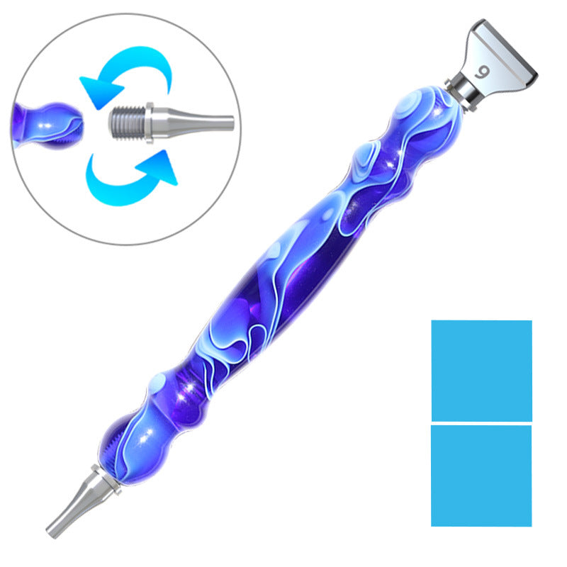 Alliage de fil métallique Stylo de forage de point de dessin diamant