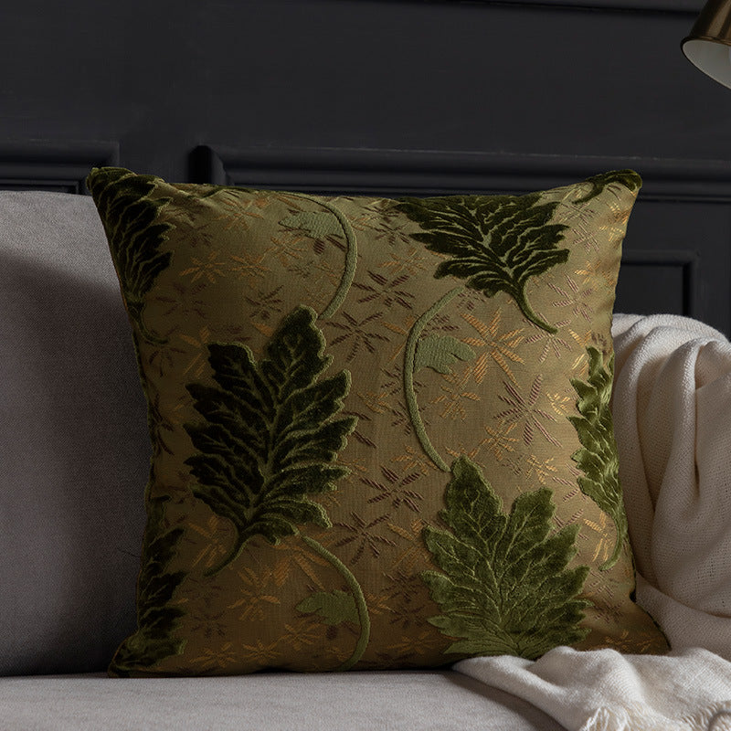 Couverture d'oreiller en coussin de coussin Jacquard