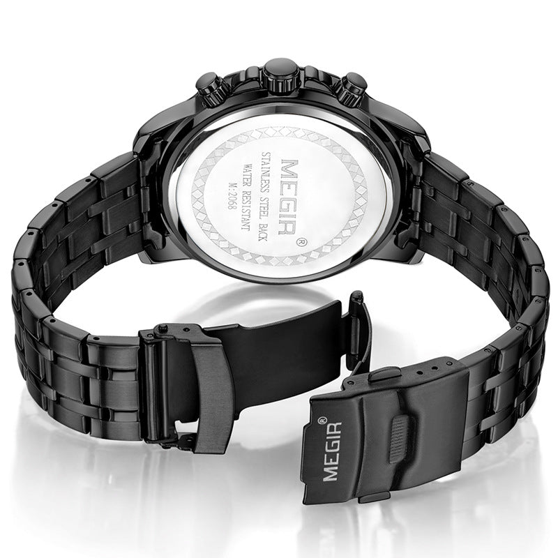Montre Quartz étanche multifonctionnelle Business Sports
