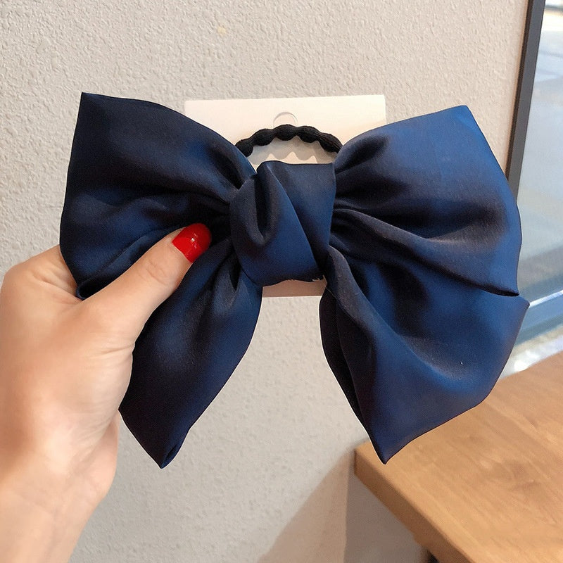 Anneau de cheveux de haute qualité Satin Bow