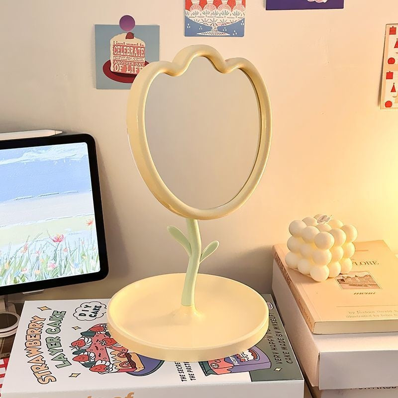 Dortoir étudiant Tulip bureau panneau de surface bureau Vanity miroir nouveau