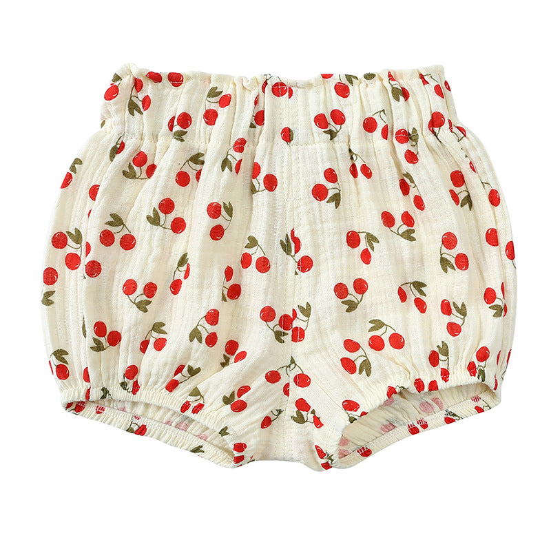 Short d'été imprimé pour enfants
