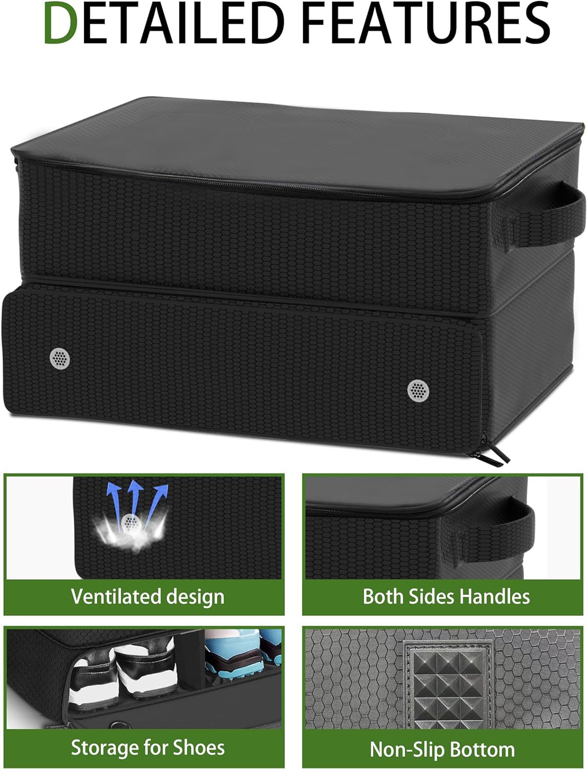 Golf coffre de stockage étanche voiture Golf Locker sac de stockage de voiture