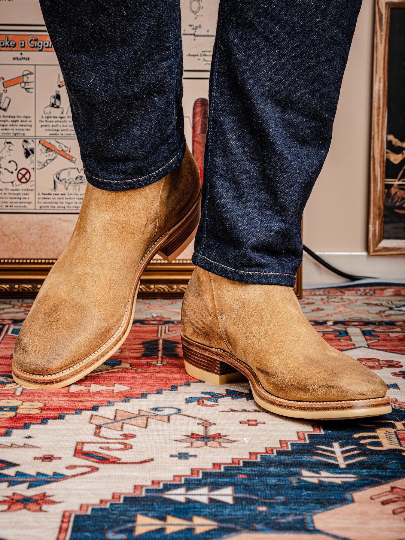 Bottes pour hommes de style américain