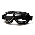 Retro Punk Rivet Gants coupe-vent Cuir Biker-Style Eyewear