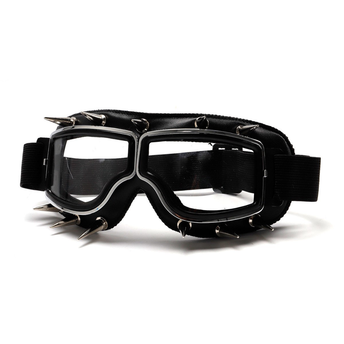 Retro Punk Rivet Gants coupe-vent Cuir Biker-Style Eyewear