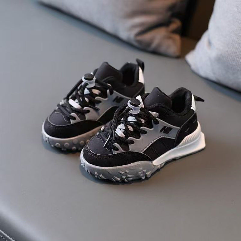 Chaussures de course de sport décontractées de style coréen pour enfants