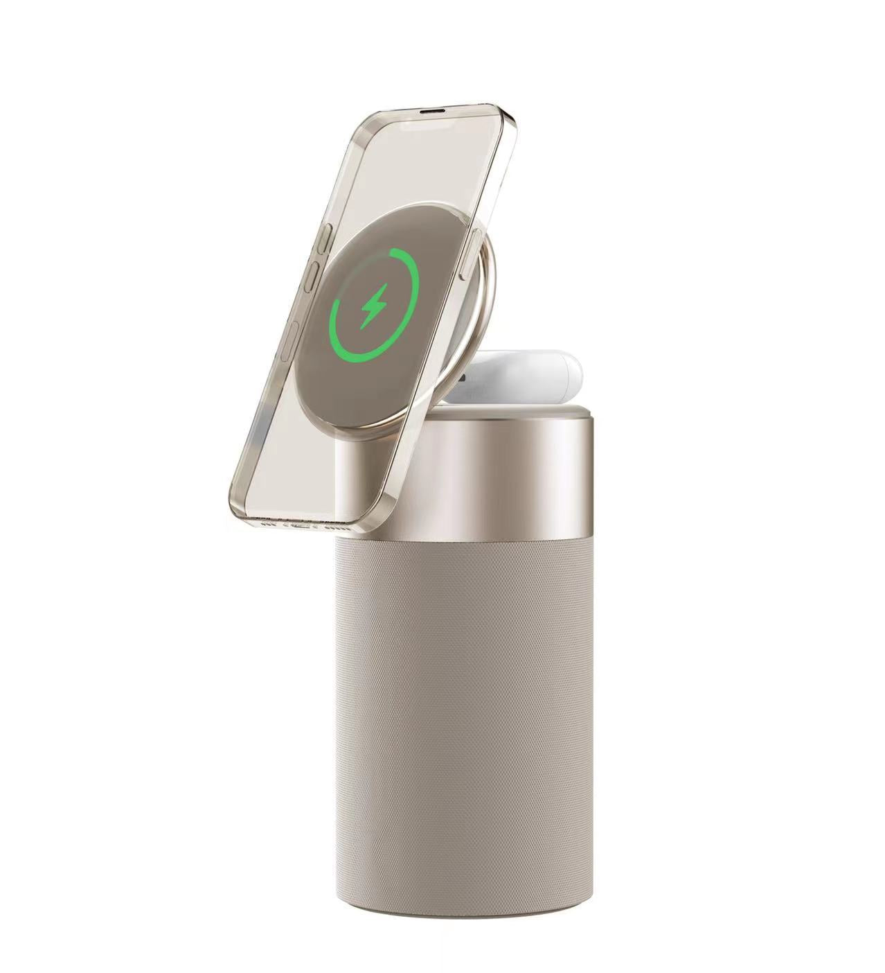 Earphone Cellphone Magnetic Audio Petit Portable Home Office Chargeur sans fil extérieur