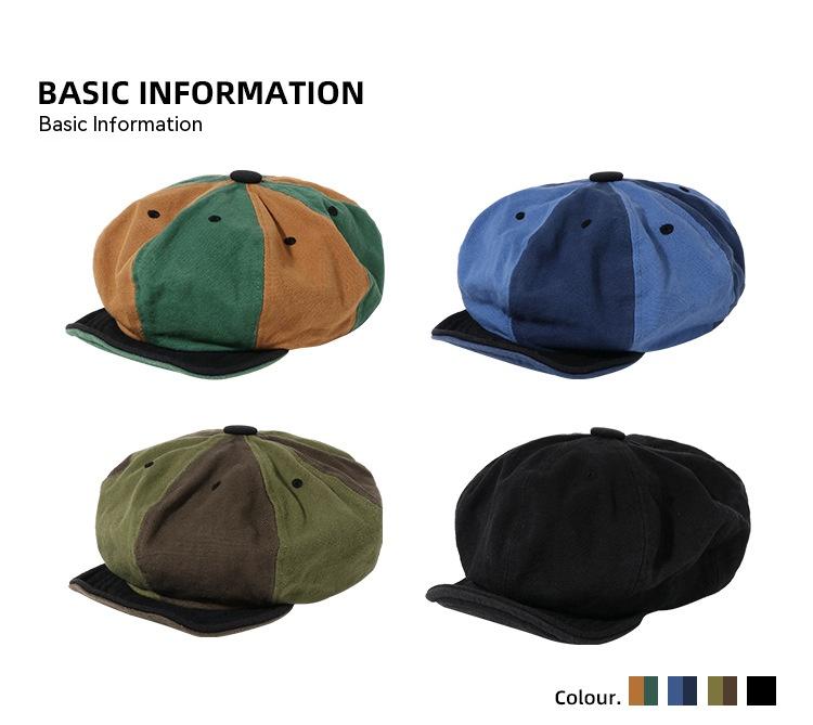Chapeau de brim doux de réglage de tension de couleur