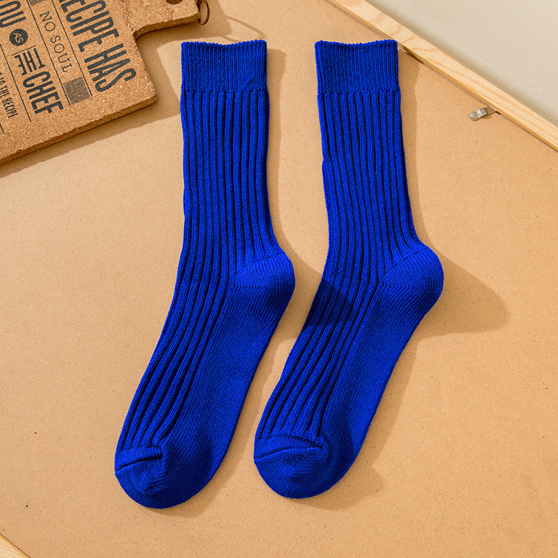 Chaussettes athlétiques en coton à double manche