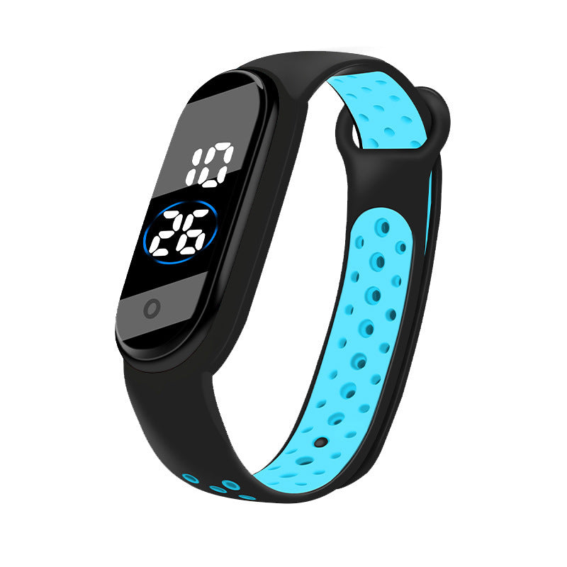 Waterproof Student bracelet de sport bicolore