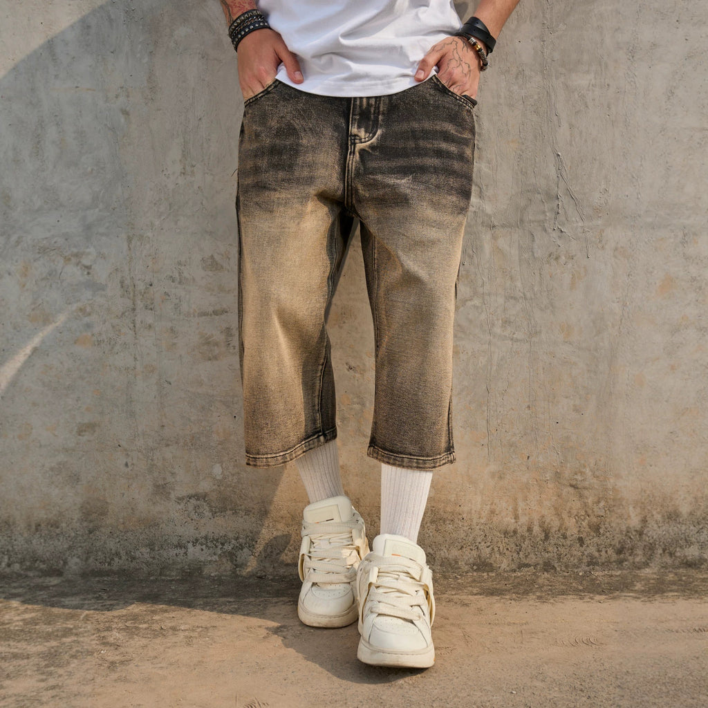Jeans pour hommes polyvalents simples