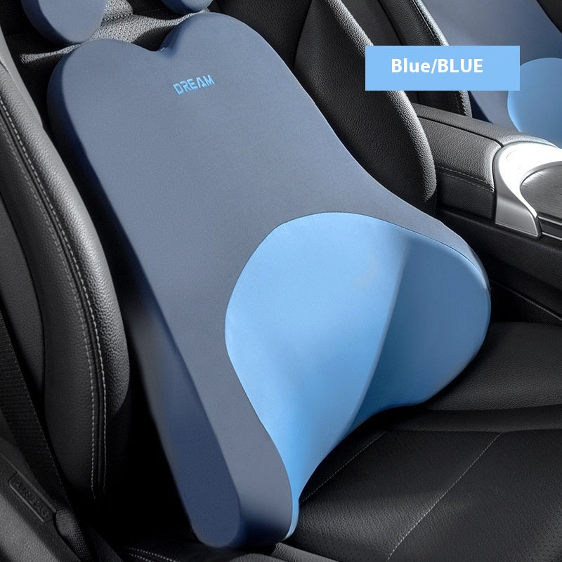 Coussin d'appuie-tête de voiture à mémoire en mousse de cou