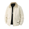 Veste de lapelle épaissie pour hommes