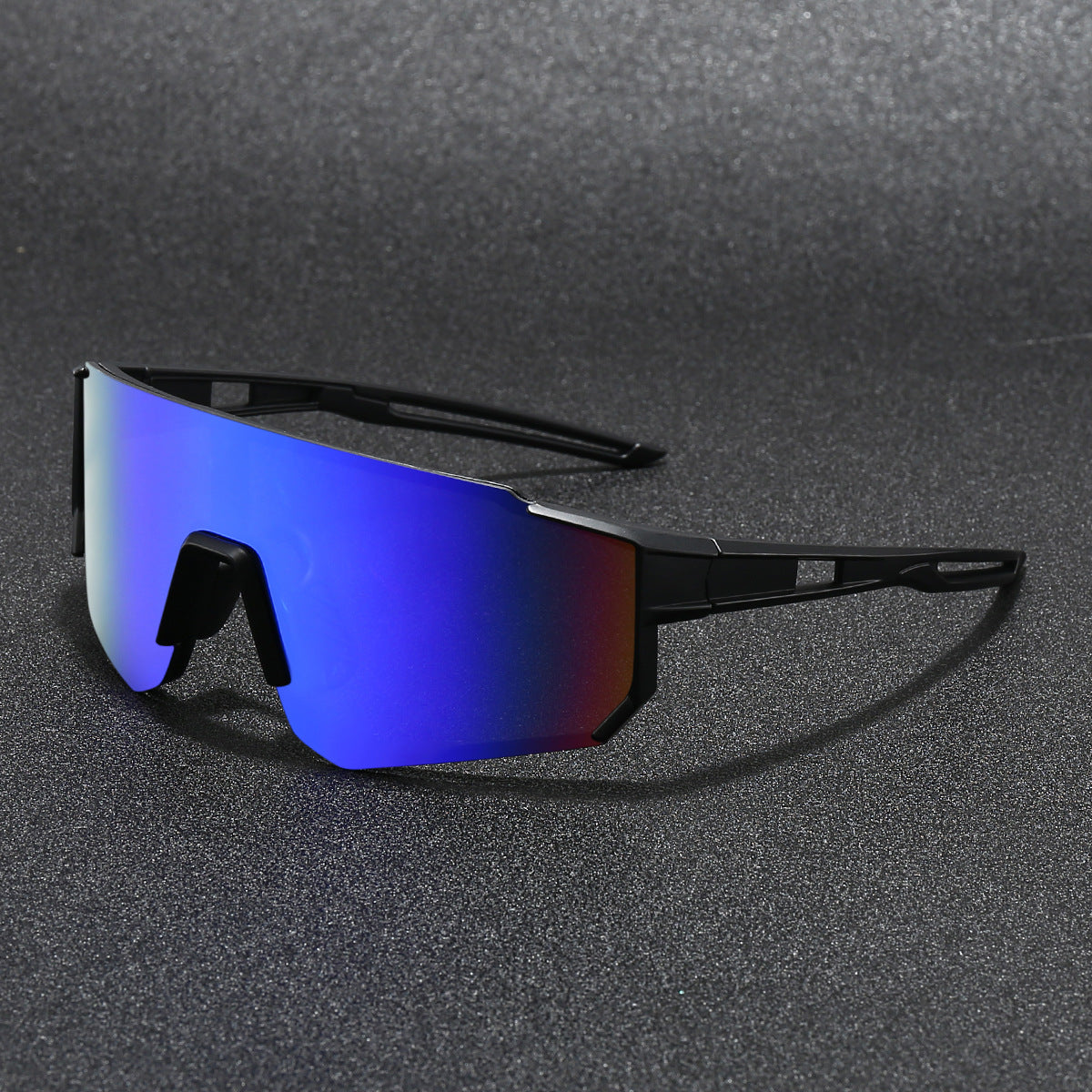 Lunettes de soleil européennes et américaines de style Sporty Square