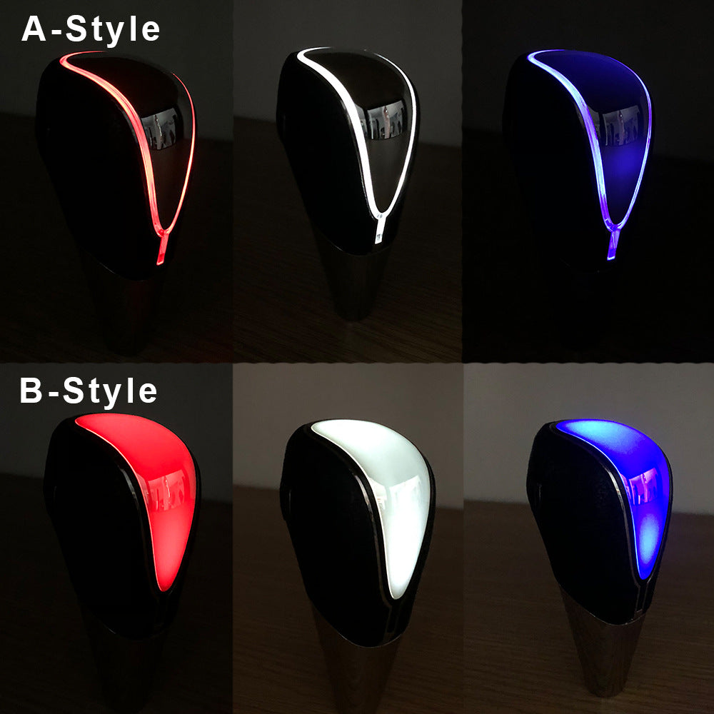 Accessoires de modification de voiture LED lumière tête tactile capteur levier de lumière