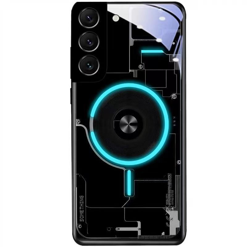 Cas de téléphone peint lumineux
