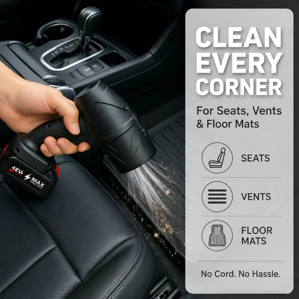 Ventilateur jet sans fil Turbo Blower portable haute puissance pour le séchage et le nettoyage de voiture