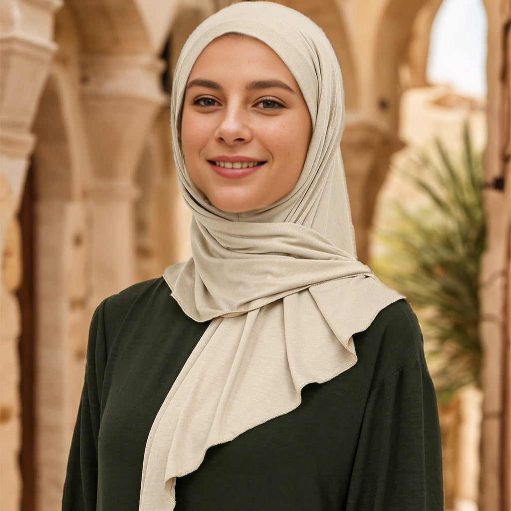 Femmes Versatile Hautement élastique Soft Ethnic Headscarf