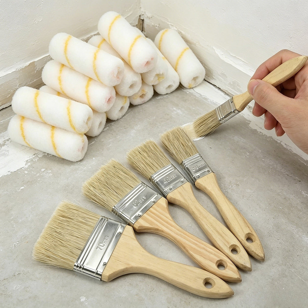Set de rouleaux de peinture 15 pièces