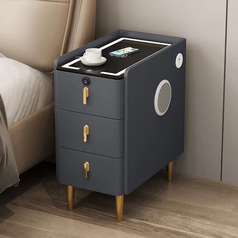 Table de chevet ultra étroite et intelligente moderne simple