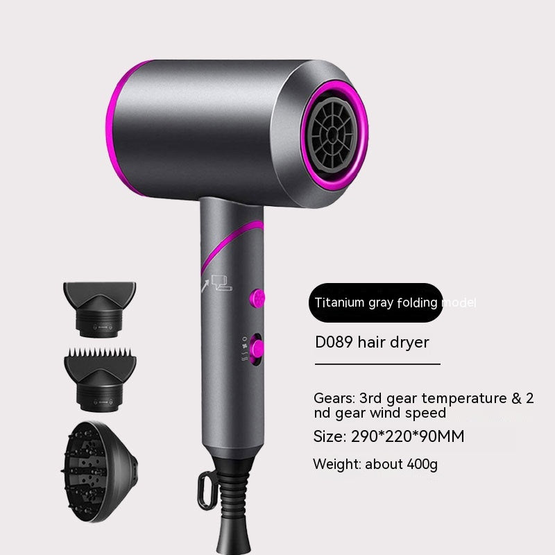 Séchoir à cheveux à haute puissance à température constante