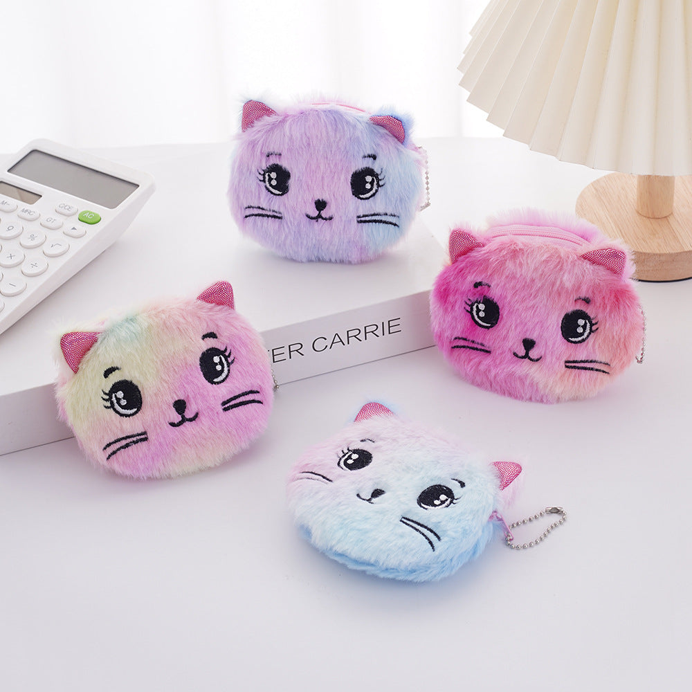 Tissu-cadeau mignon en peluche pour la poursuite de dessins animés