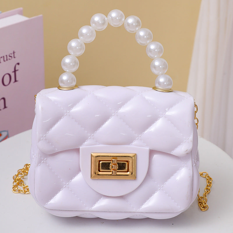 Sac candy à main Solid Color Strap à épaule unique