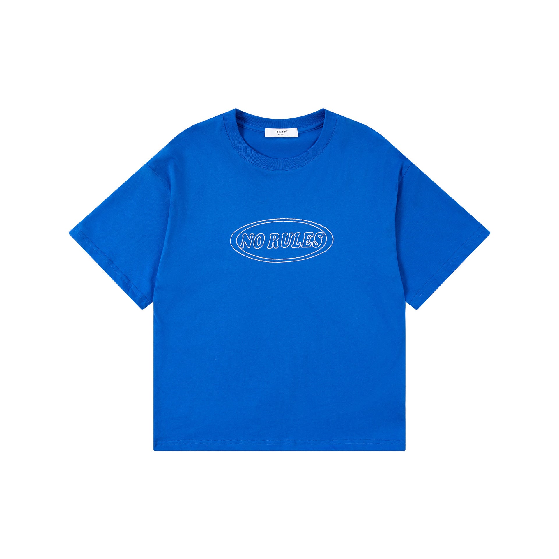DK Vêtements à manches courtes de style américain brodés rétro pour enfants