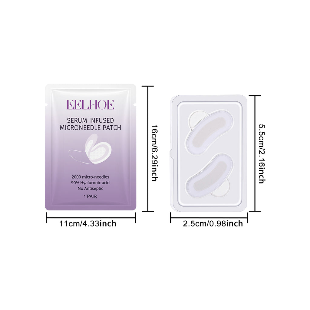 1 Pair of Microneedle Eye Mask Patches