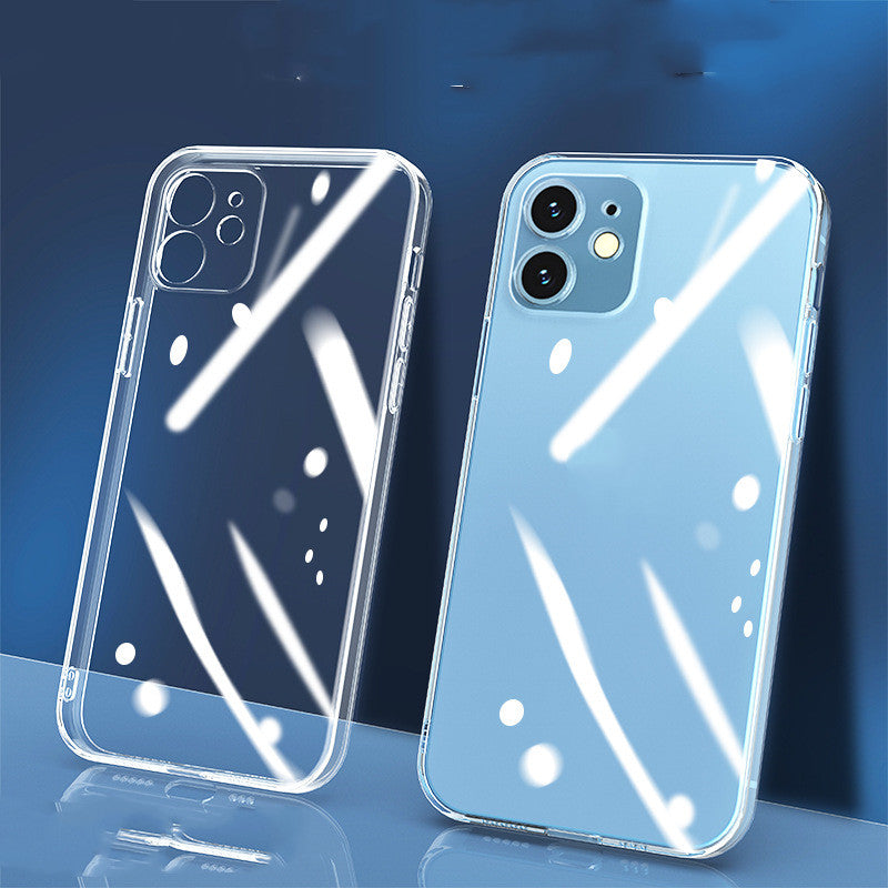 Boîtier de téléphone mobile transparent TPU Soft Shell Anti-chute