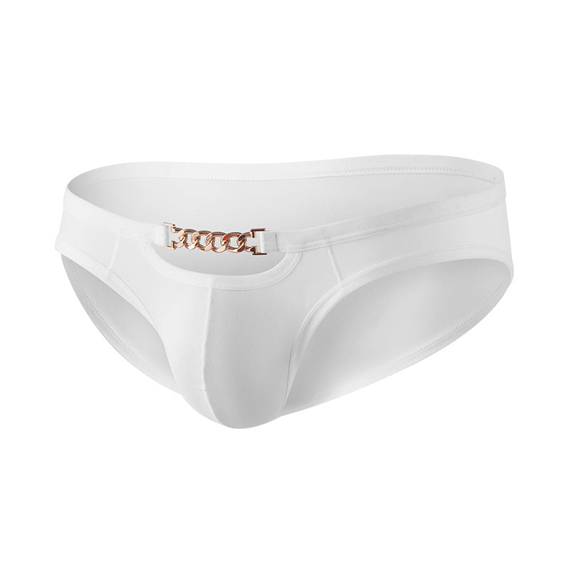 Chaîne de métal homme mince personnalité Nylon Sweat-absorbent