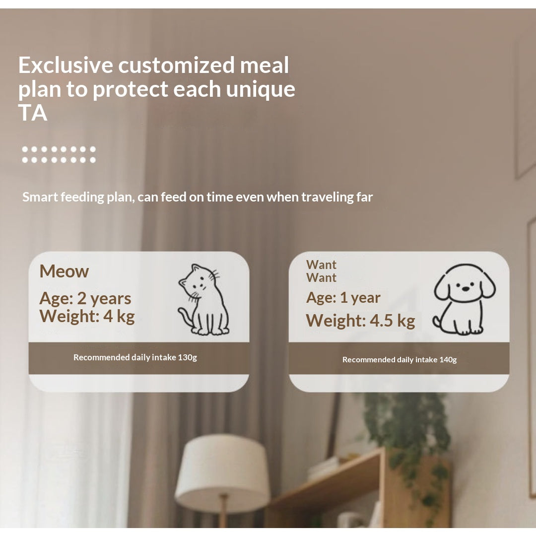 Alimentation automatique intelligente pour animaux de compagnie