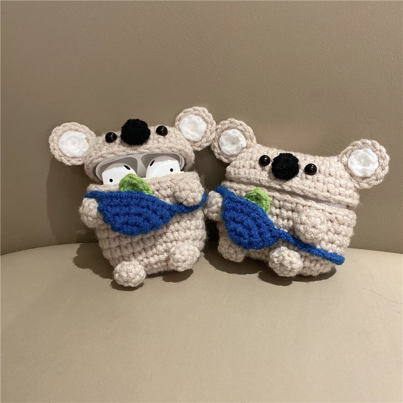 Homemade Knit sac à dos Koala Bear Couverture d'oreiller