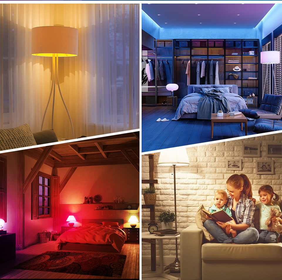 Smart Bulb WiFi Color Voice Control Bulb