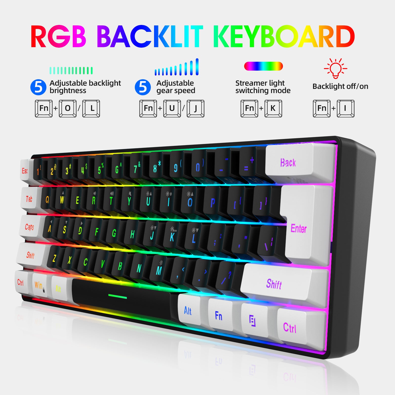 Clavier à clé Membrane 61 filaire simple