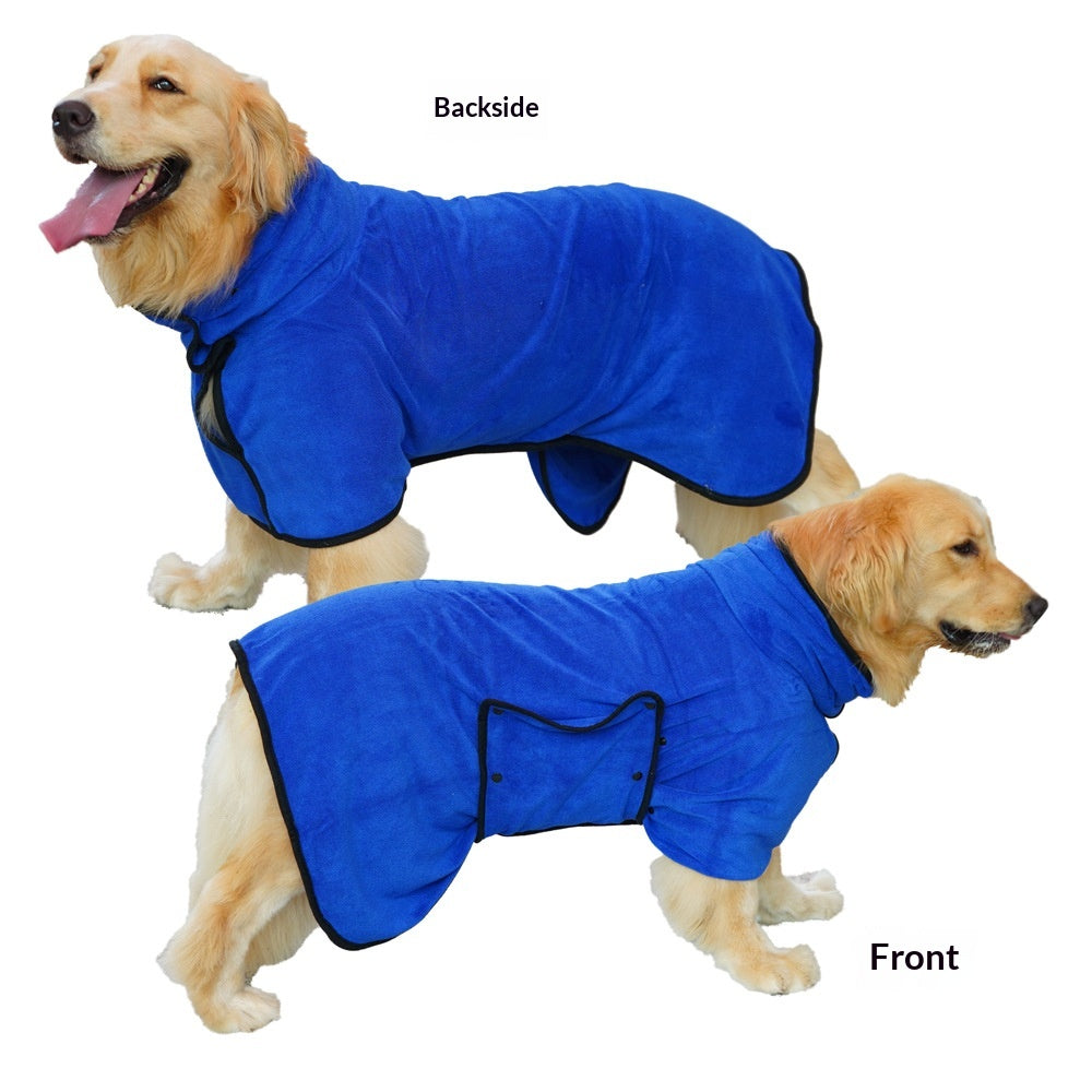 Séchage rapide 400g Microfibre ultra-soft Serviette absorbante pour animaux