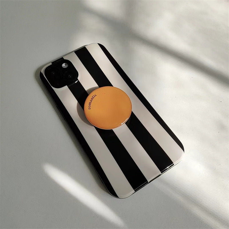 Cas simple de protection de boîtier de boîtier de téléphone à bandes en silicone