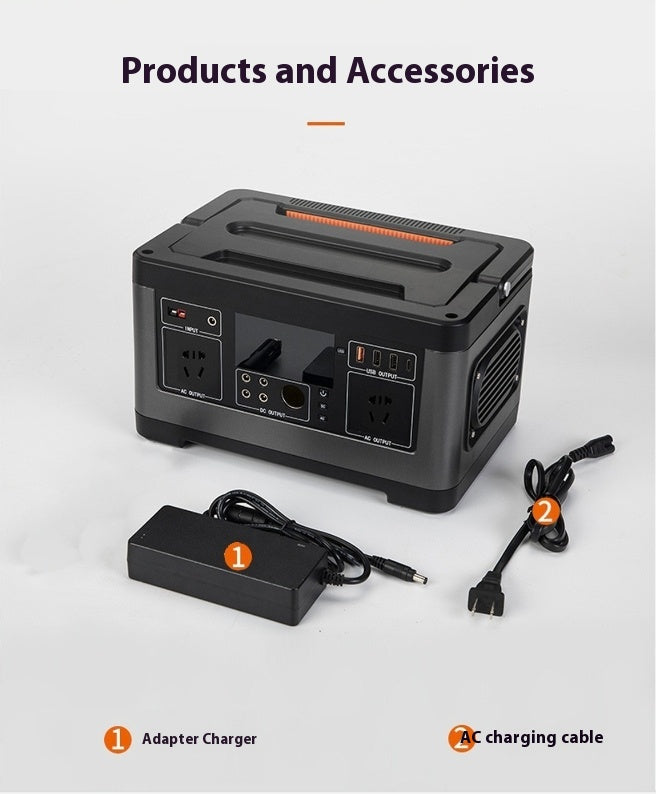 500W Outdoor Mobile High Auto-Drive Camping Solar Car Multifonction Portable Energy Storag