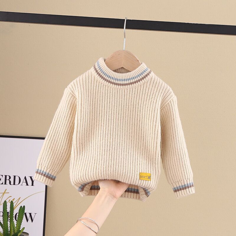 Pull de cou rond pour enfants