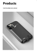 Simple Solid Couleur Ultra mince Shell Back Splint Power Bank
