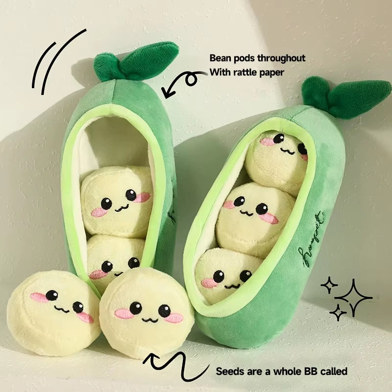 Jouets interactifs pour chiens squeaky pour chiots - Jouets à croquer Boredom Buster pour Corgi & Small Bree
