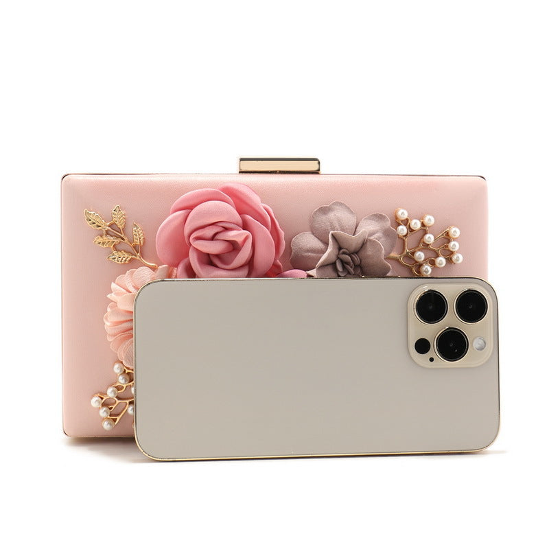 Sac Floral Fashionable pour damesSac à main élégant et élégant pour banquets