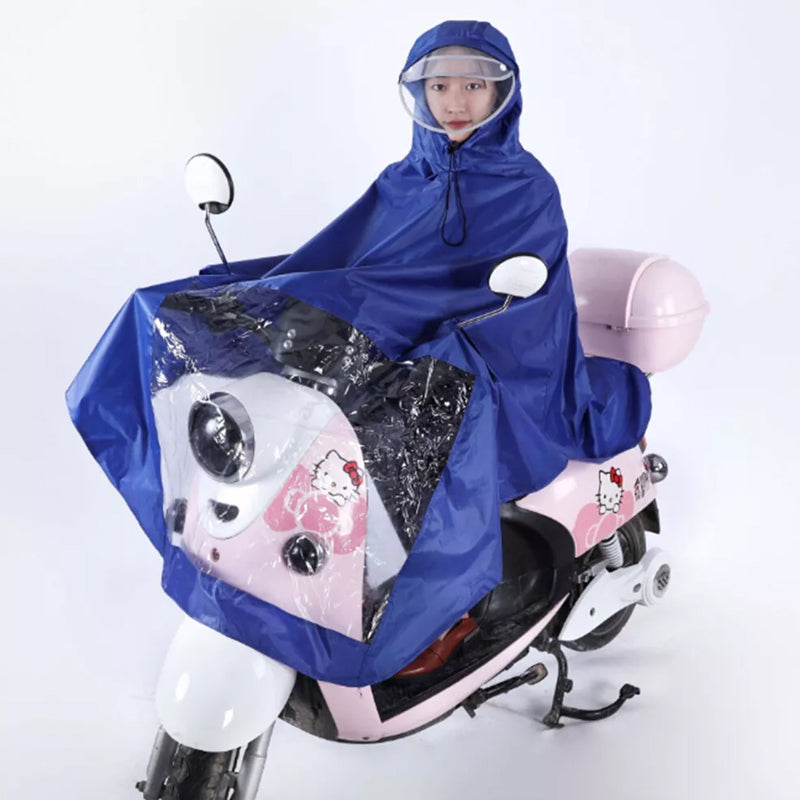 Coat à capuchon imperméable Poncho Cape Mobility Scooter Bike Rain Cover