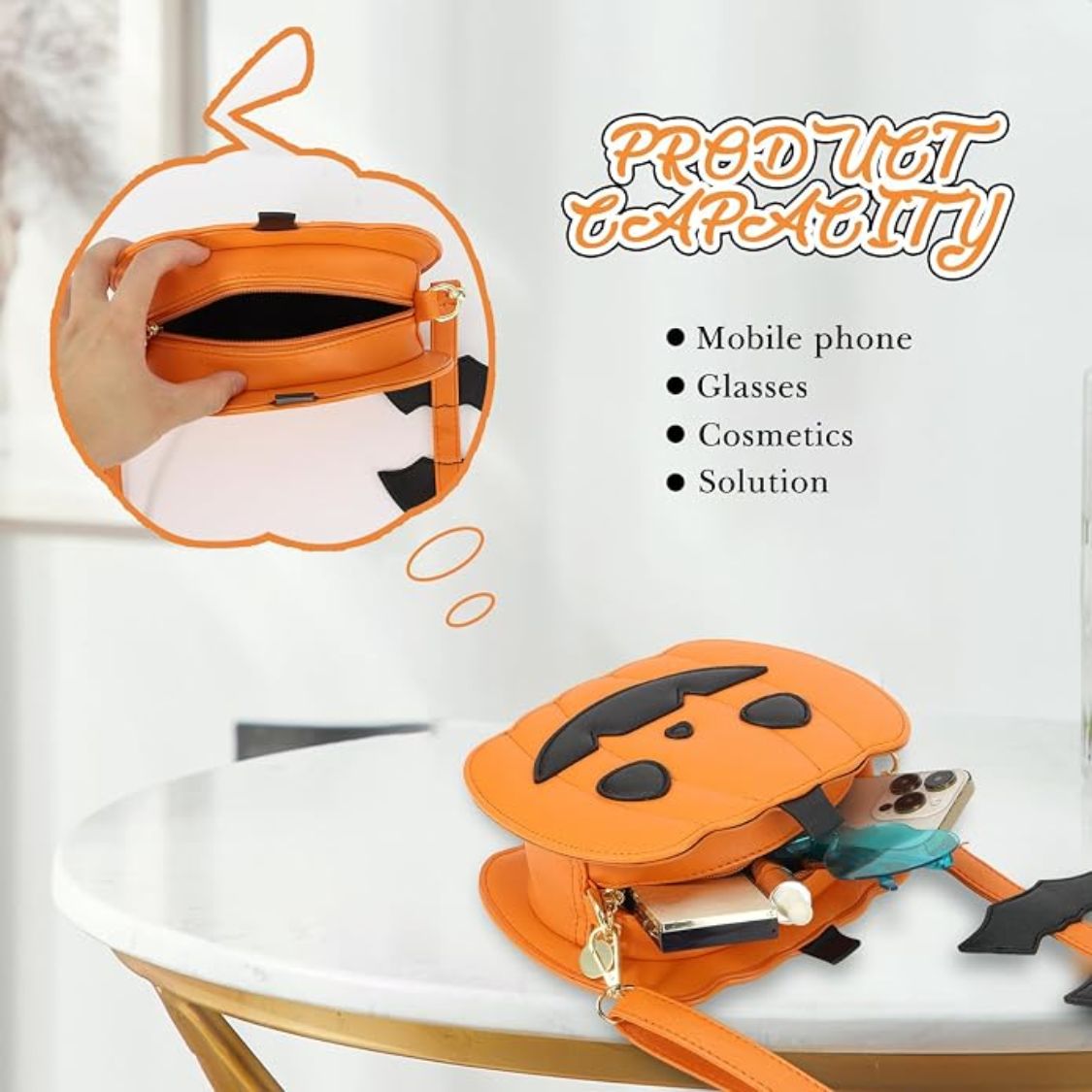 Purse de citrouille nouvelle