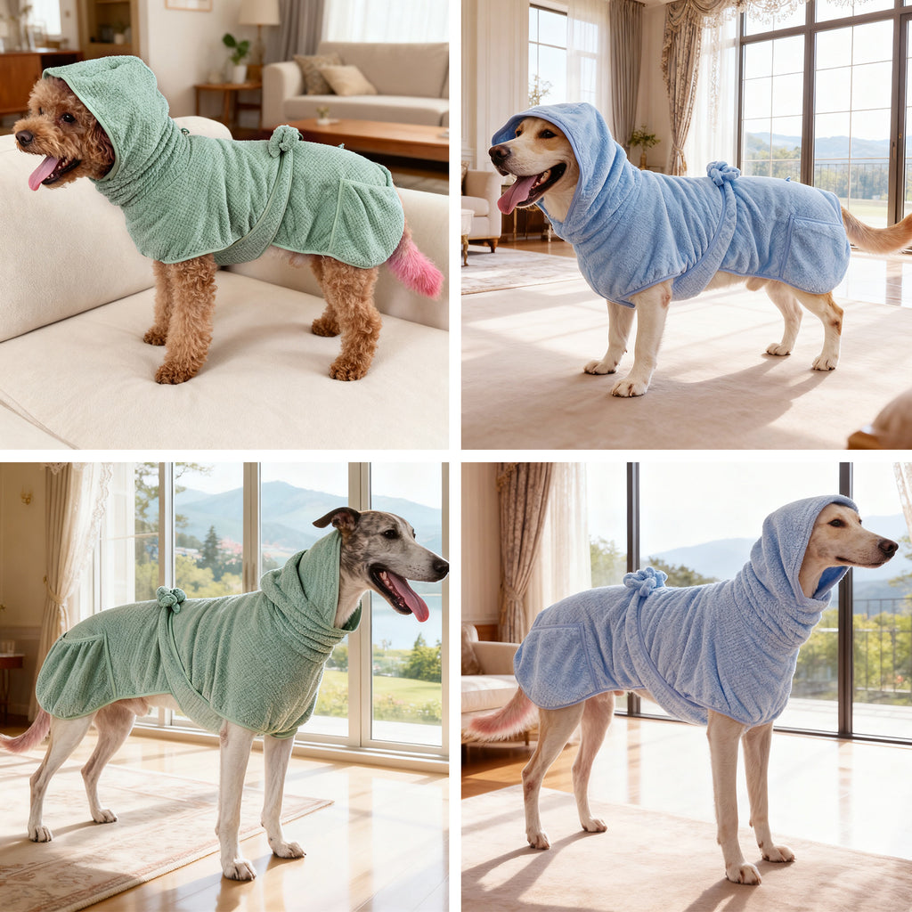 Pet Bathrobe Highly Absorbent Bathrobe