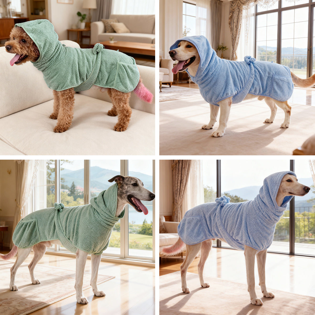 Pet Bathrobe Highly Absorbent Bathrobe